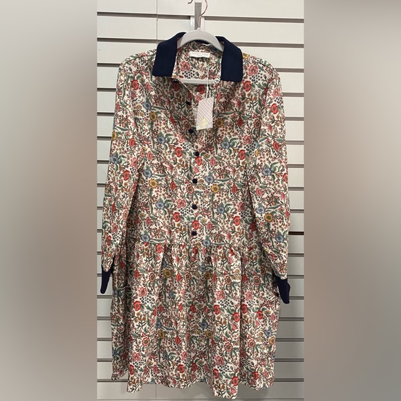 Smith & Quinn Dresses & Skirts - NWT Smith & Quinn Sorento Provincial Paisley Dress w/Corduroy Buttons & Cuffs